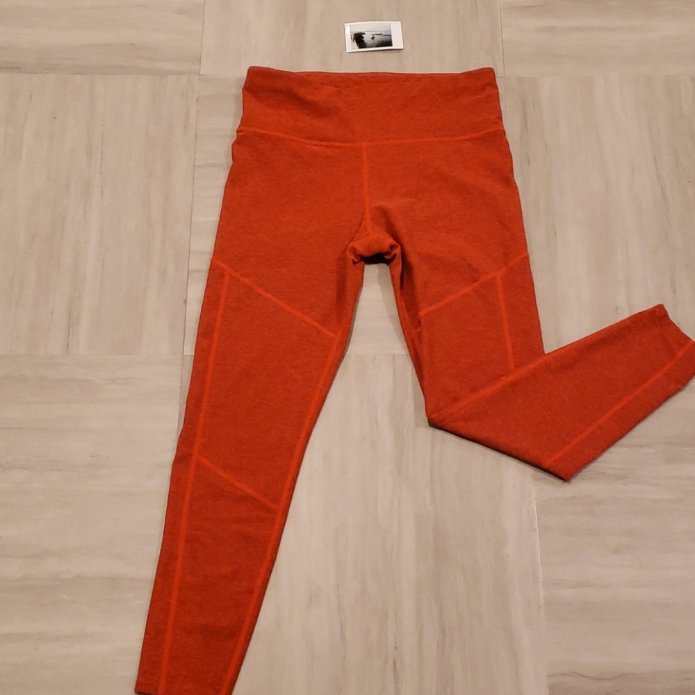 JOY LAB 🧡 orange leggings - sz L - EUC